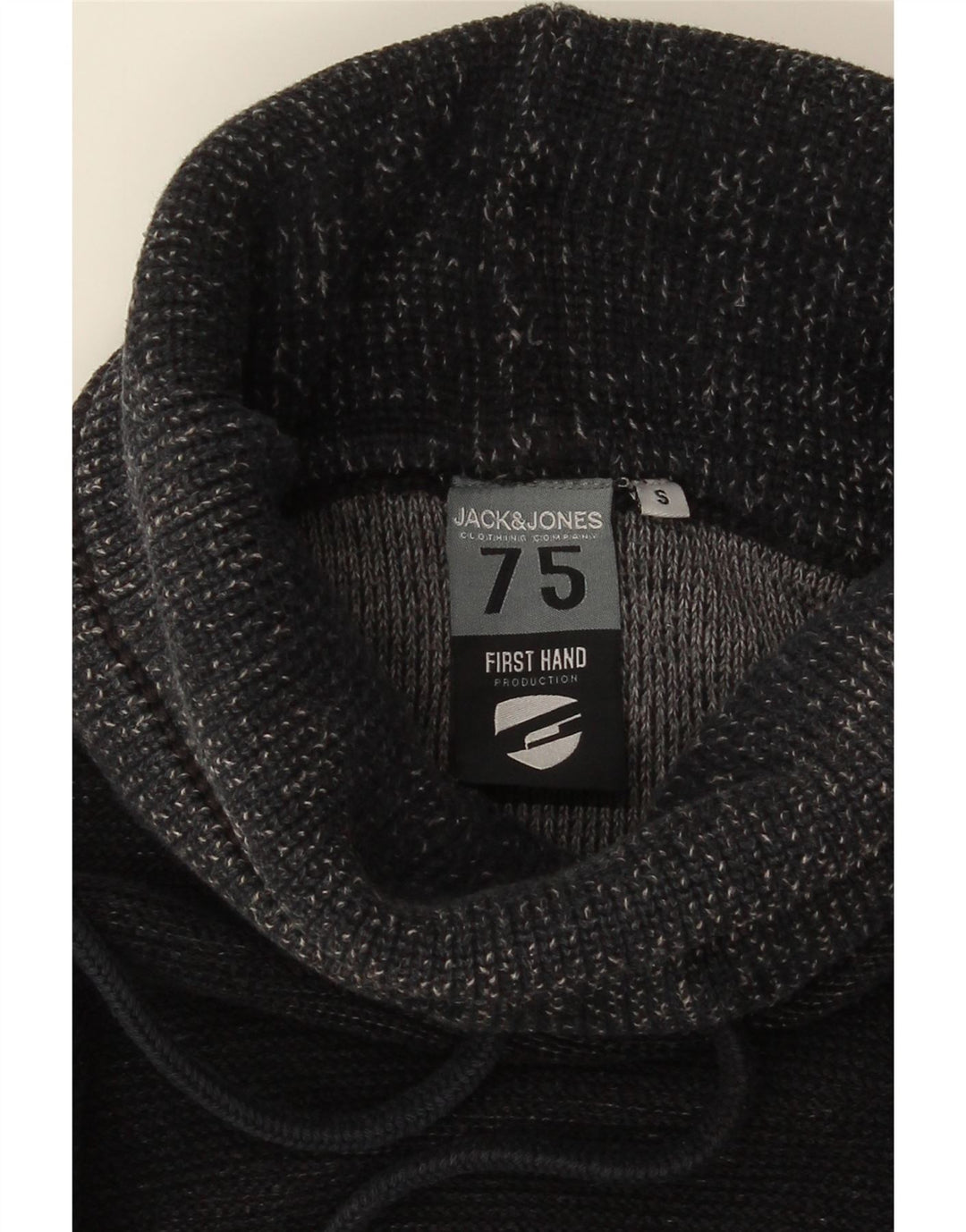 JACK & JONES Pull Col Roulé Homme Petit Gris