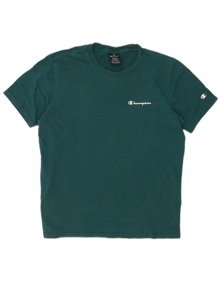 Champion T-Shirt Homme Petit Vert Coton