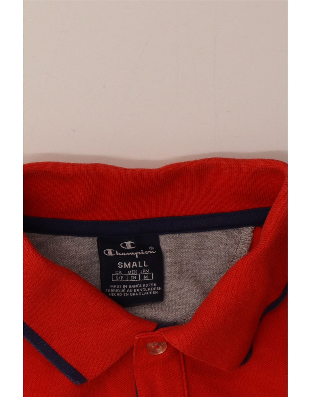 Champion Polo Homme Petit Rouge