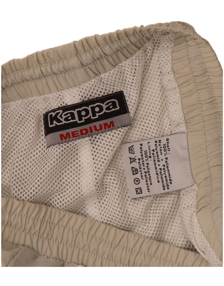 Kappa Pantalon De Survêtement Homme Beige Moyen Colourblock Polyamide