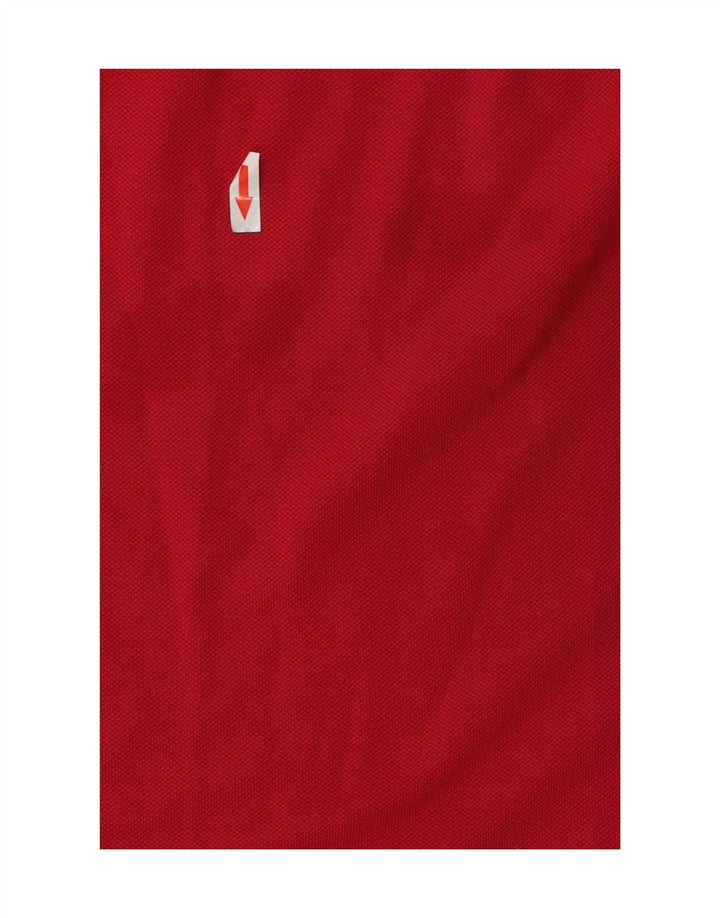 Adidas Polo Homme UK 40/42 Rouge Moyen