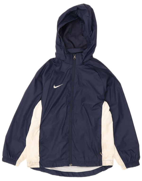 Veste de survêtement à capuche Nike garçon 10-11 ans bleu marine colour block