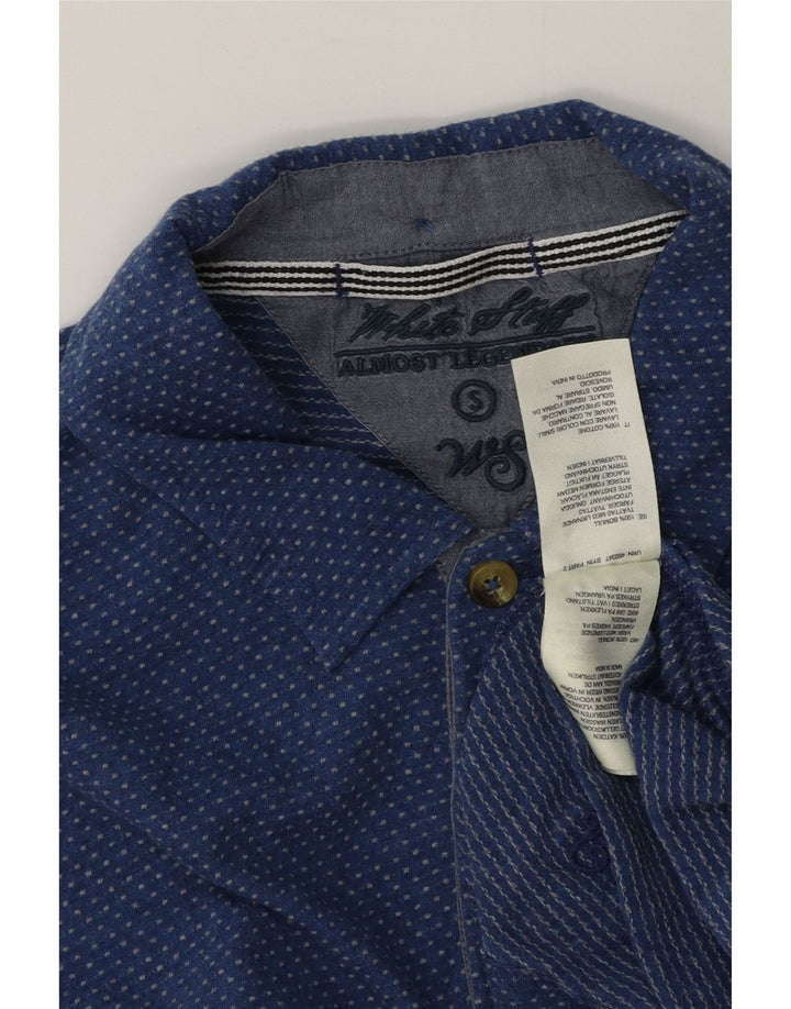 Polo White Stuff Homme Petit Bleu En Coton À Pois
