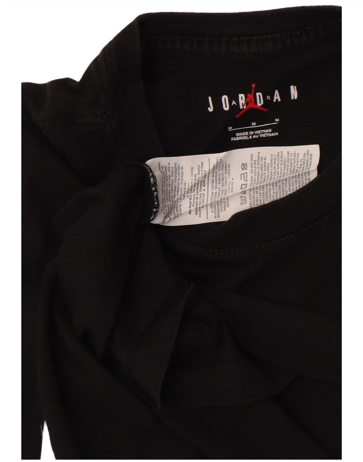 Jordan T-shirt Air Graphic pour homme en coton noir moyen