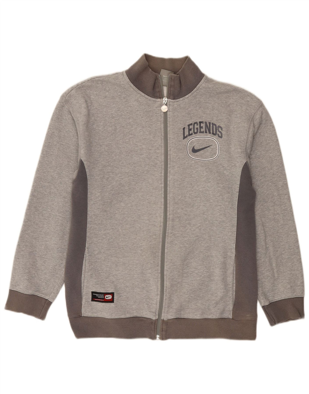 NIKE Veste de survêtement graphique pour garçon 13-14 ans XL Gris Colorblock