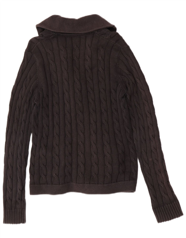 Gant Cardigan Pull Petit Noir Coton Homme
