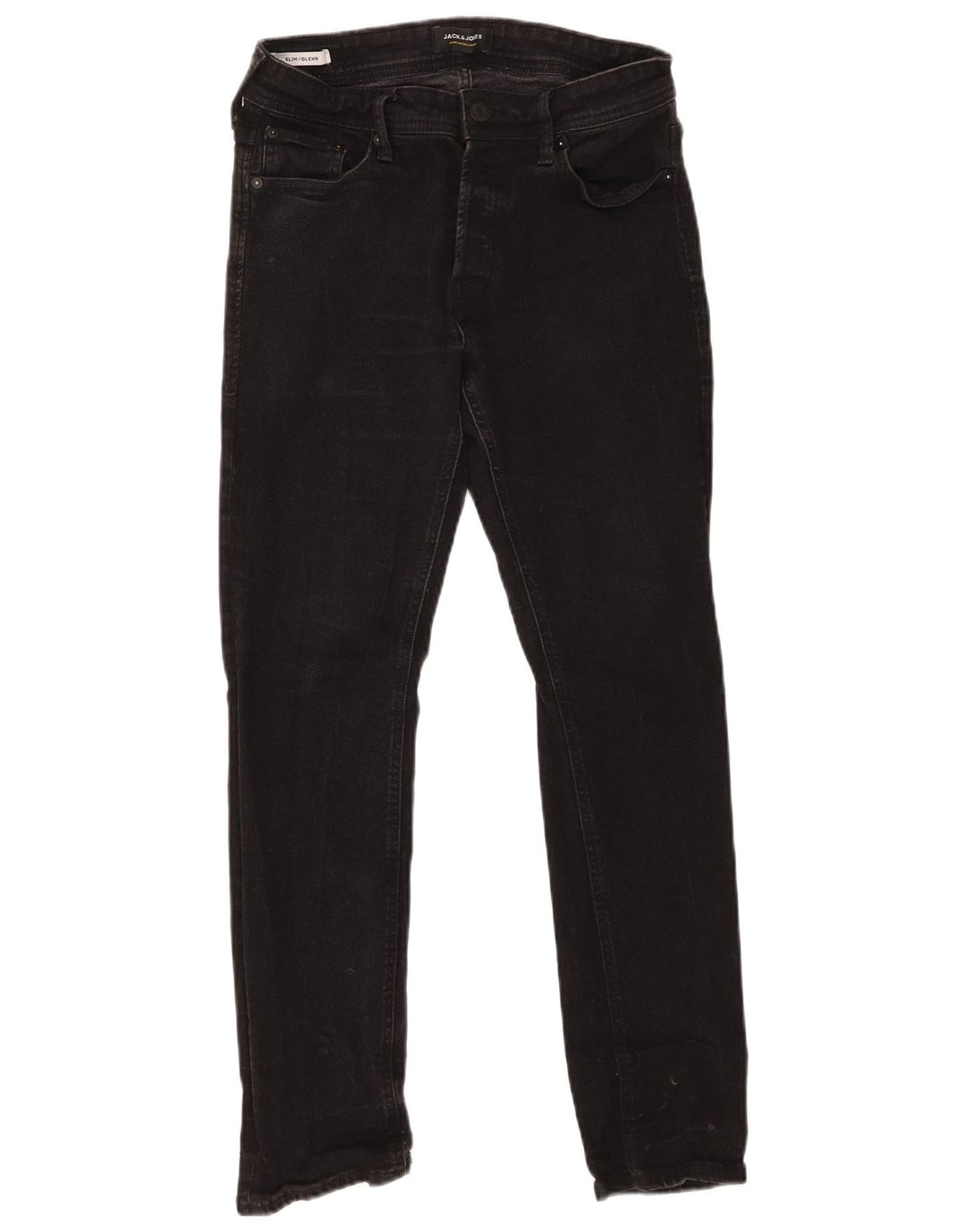 Jack & Jones Jean Slim GLENN W30 L30 Homme Noir Coton