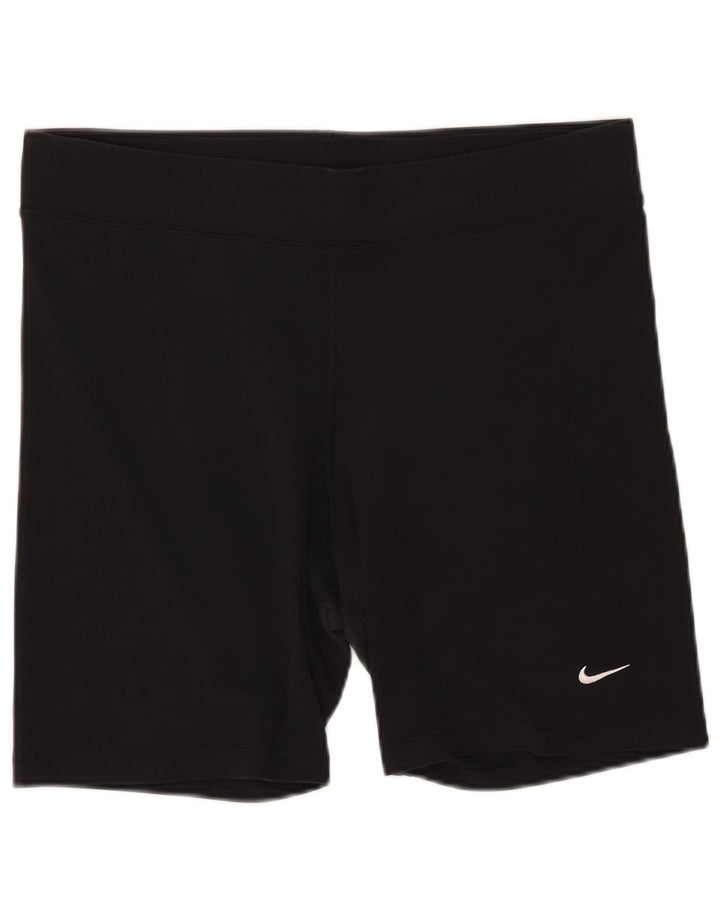 NIKE Short de sport pour femme UK 18 XL Coton noir