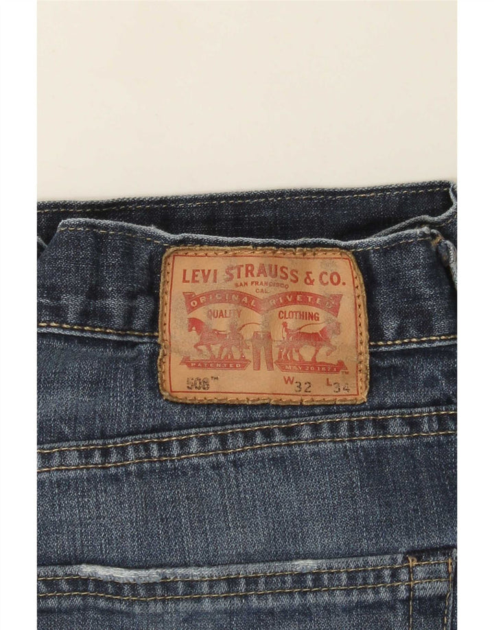 Levi's Jean Droit 508 Femme W32 L28 Bleu