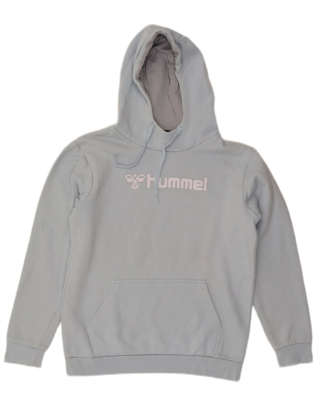 Hummel Pull à Capuche Graphique Homme Bleu Moyen Coton