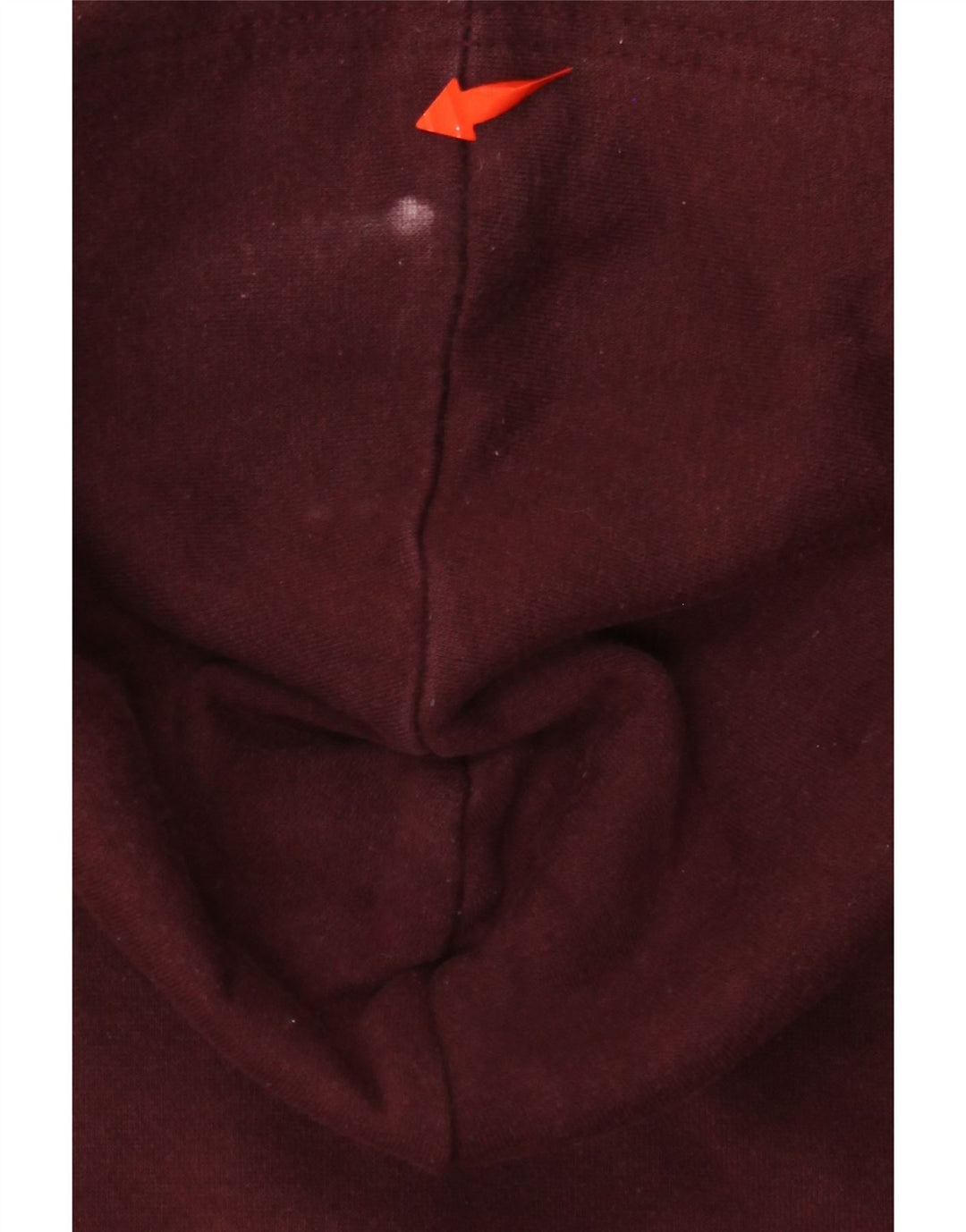 FRENCH CONNECTION Pull à capuche zippé pour homme XL en coton bordeaux