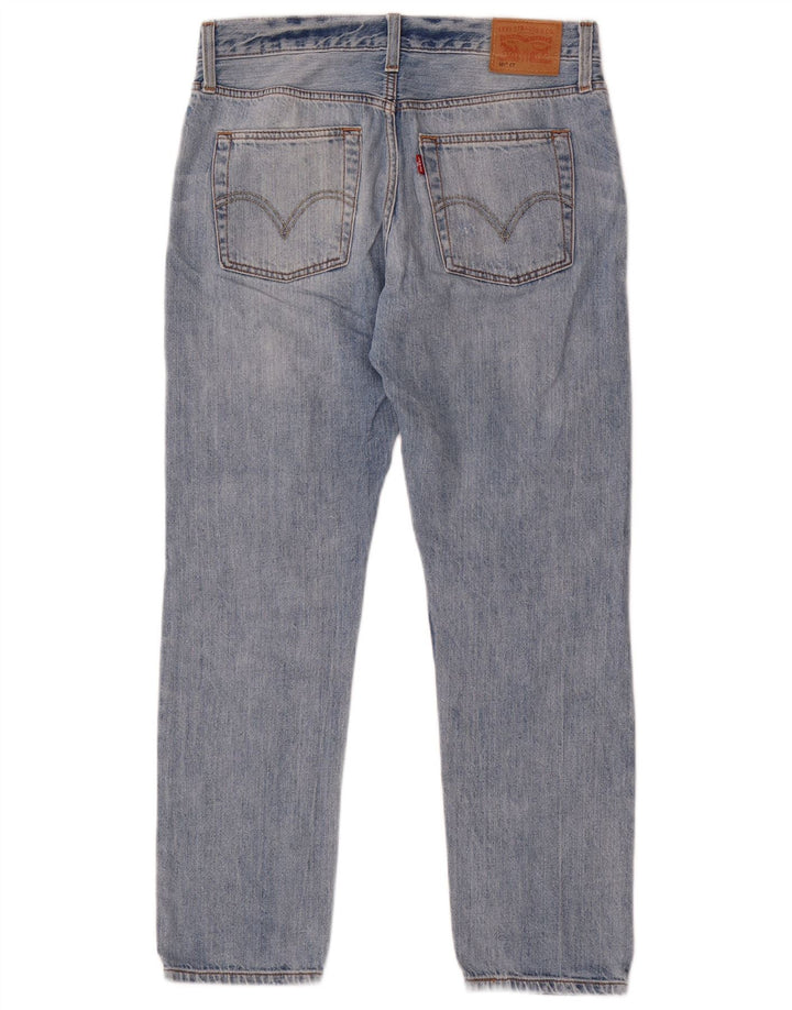 Levi's Jean Droit 501 CT Femme Bleu W26 L29