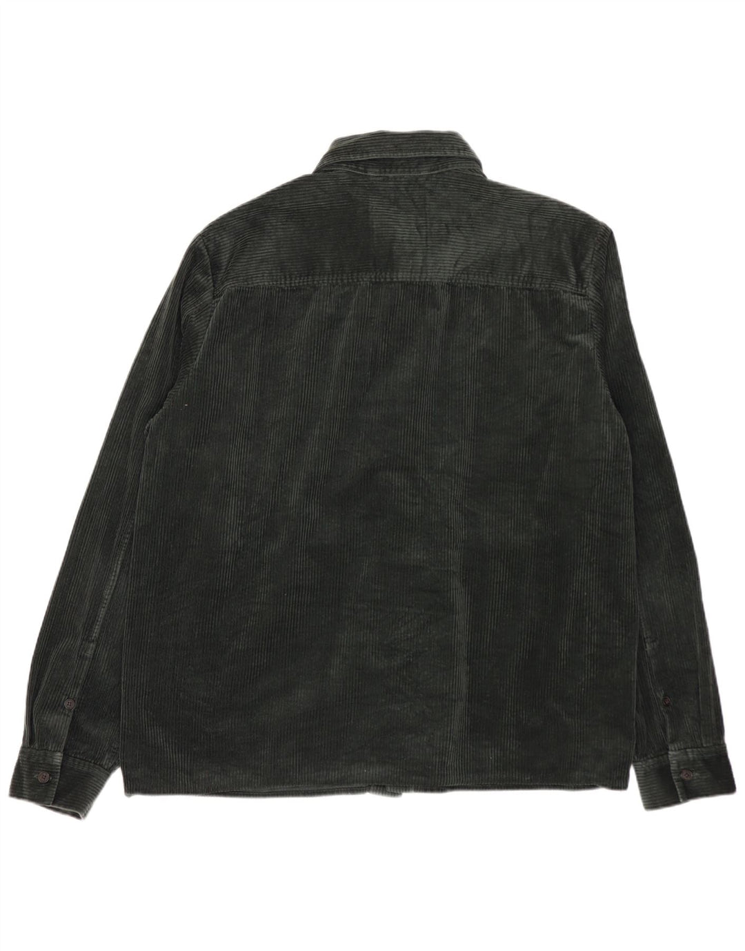 COS Chemise Velours Côtelé Homme Vert Moyen Coton