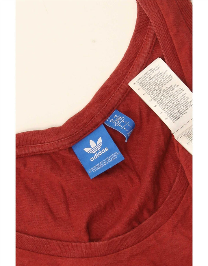 Adidas Débardeur graphique pour homme Grand coton marron