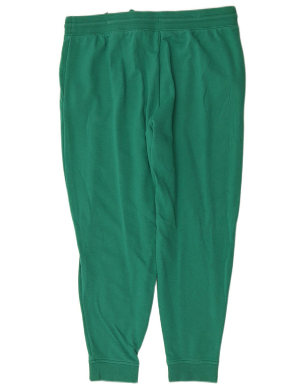 Marks & Spencer Pantalon de survêtement pour femme Joggers UK 16 Large Vert Coton