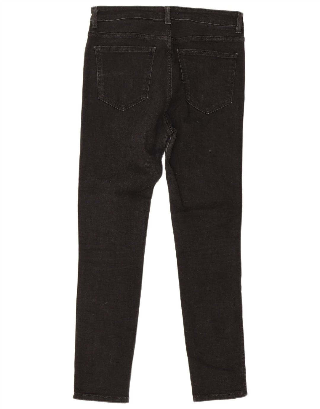 Zara Jean Slim Femme EU 40 Moyen W30 L28 Coton Noir