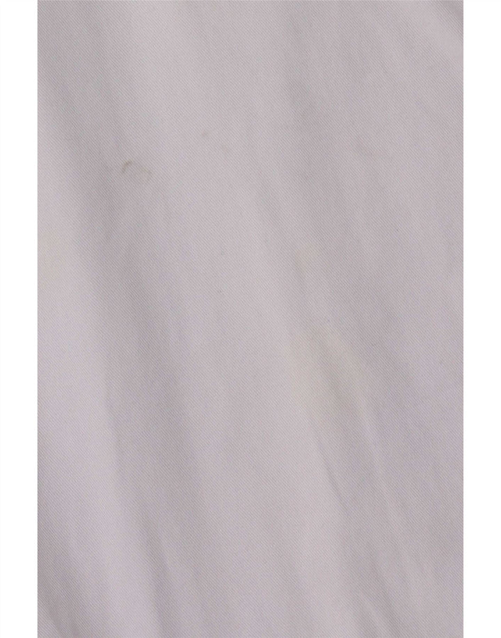 Crew Clothing Chemise pull à manches courtes pour homme XL en coton violet