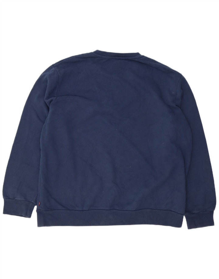 LEVI'S Sweat-shirt coupe standard pour homme XL en coton bleu marine