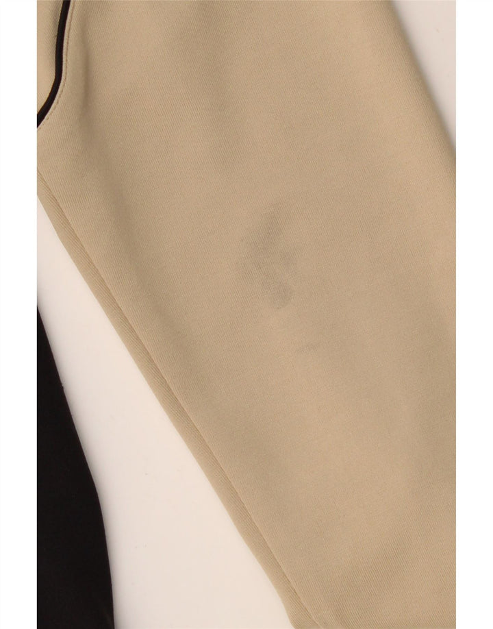 ASICS Veste de survêtement pour femme UK 14 Large Beige Colourblock