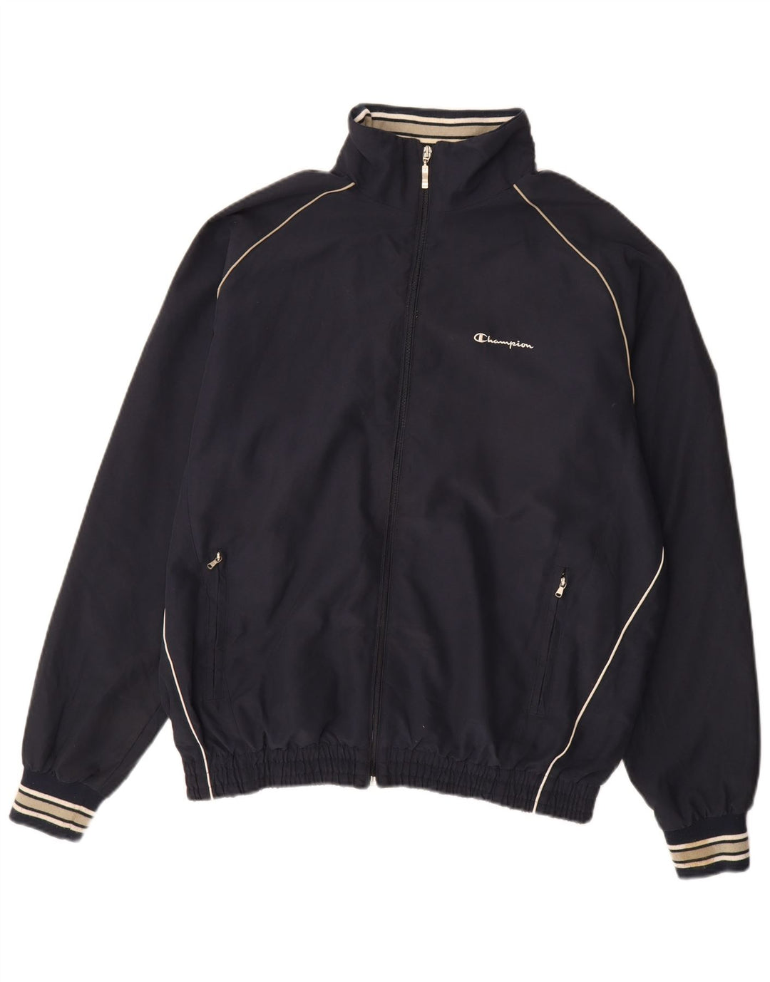 Champion Veste de survêtement pour homme XL Bleu marine Polyester