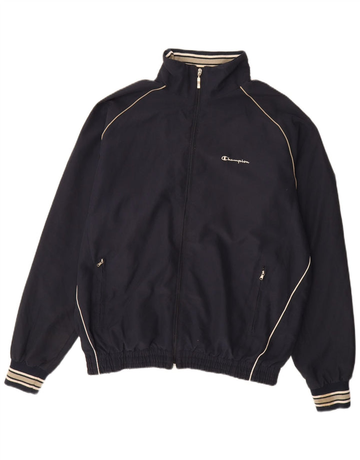 Champion Veste de survêtement pour homme XL Bleu marine Polyester