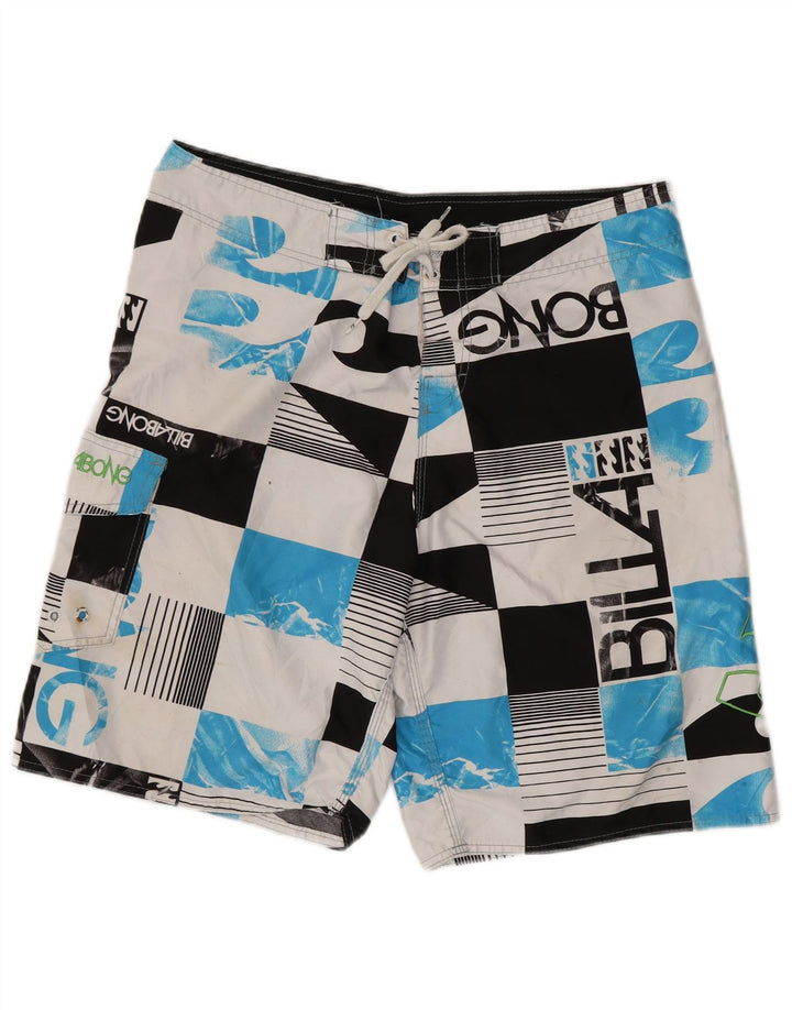 Billabong Short De Bain Graphique Homme Large Multicolore Géométrique