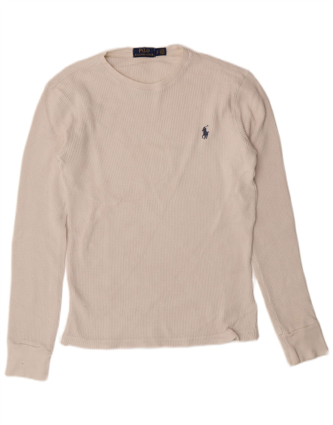 Polo Ralph Lauren Haut à manches longues pour homme Petit coton blanc