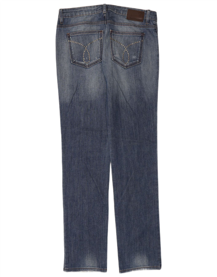 Calvin Klein Jean Slim Femme W29 L33 Bleu Coton