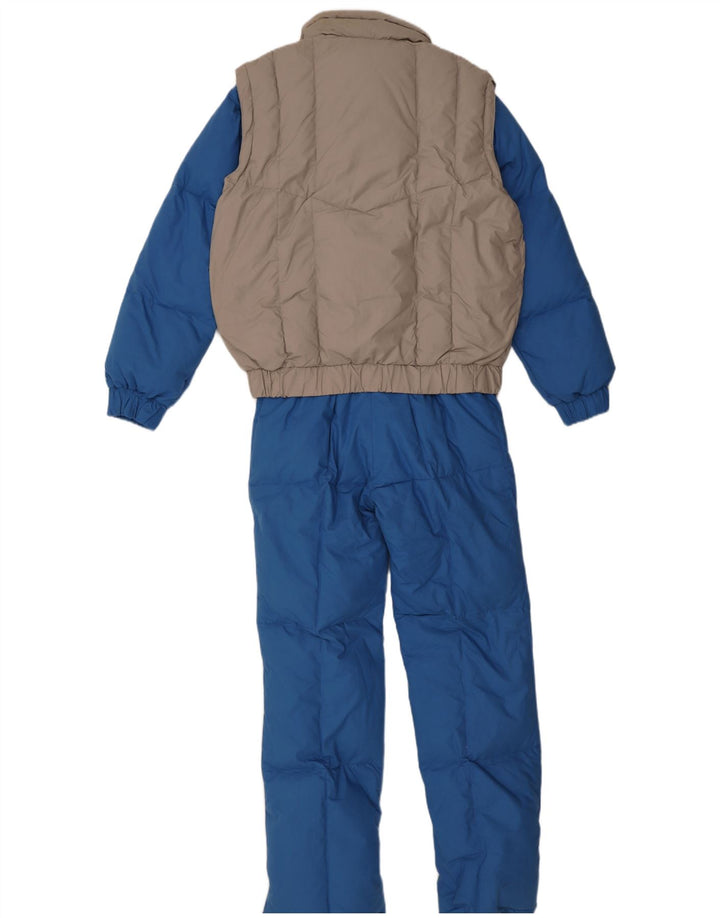 MCROSS Ensemble de ski 2 pièces pour homme Petit coton bleu