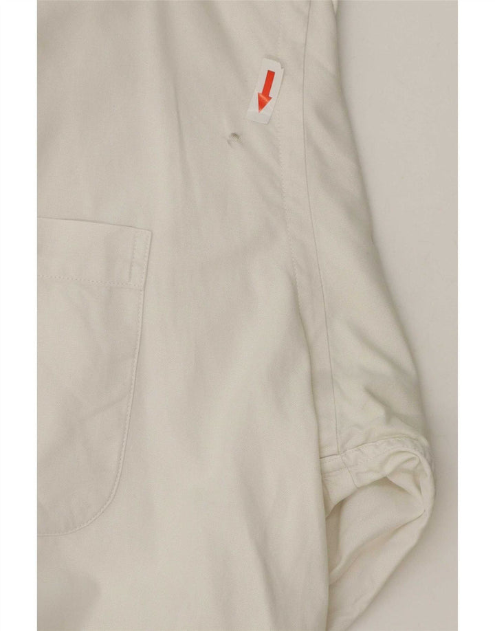 Lacoste Chemise Homme Taille 42 Grand Coton Blanc