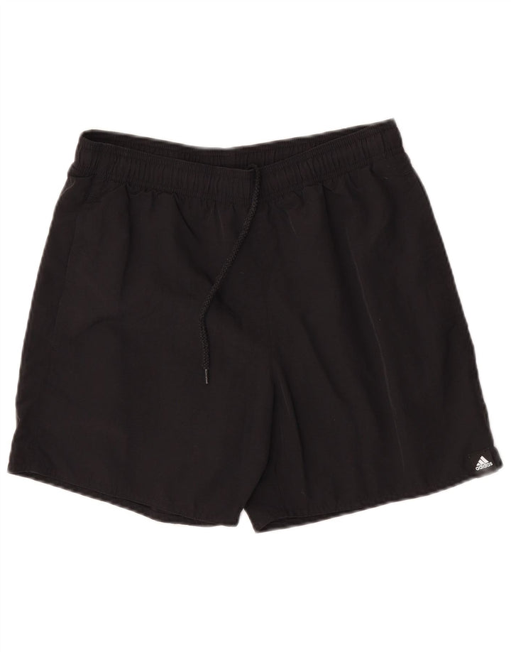 ADIDAS Short de sport pour homme Petit nylon noir
