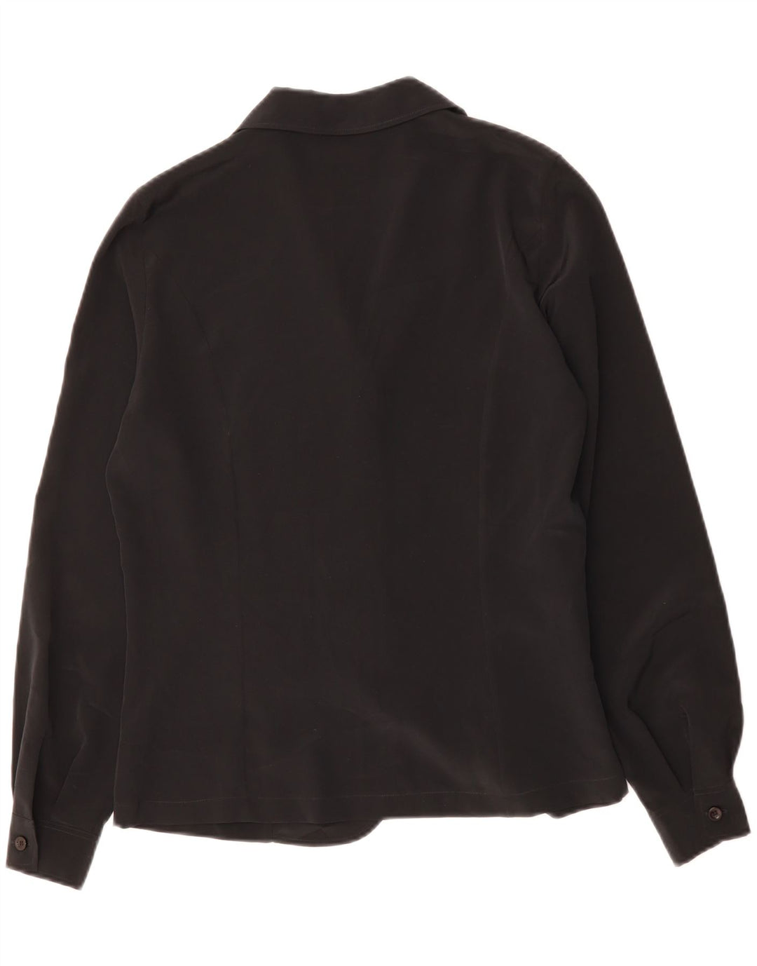 RENATO BALESTRA Femme Chemise Chemisier IT 44 Moyen Noir Polyester