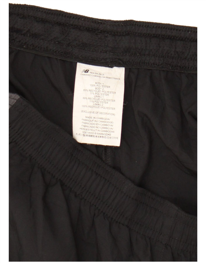 New Balance Short de sport pour homme Large en polyester color block noir