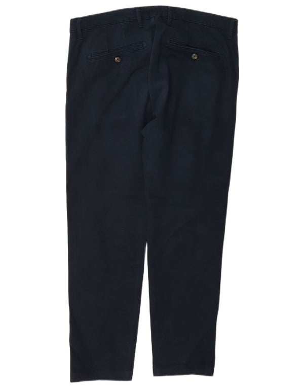 Liu Jo Pantalon Chino Slim Fit Homme IT 48 Medium W32 L28 Bleu Marine Coton