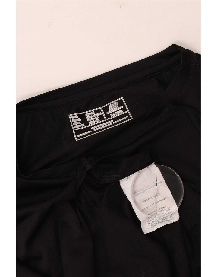 New Balance Haut Homme Manches Longues XL Noir Polyester