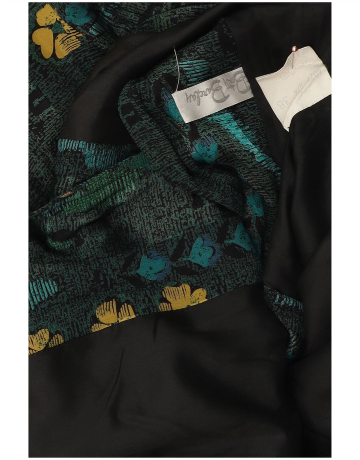 Betty Barclay Veste blazer à 6 boutons pour femme EU 38 Vert moyen floral