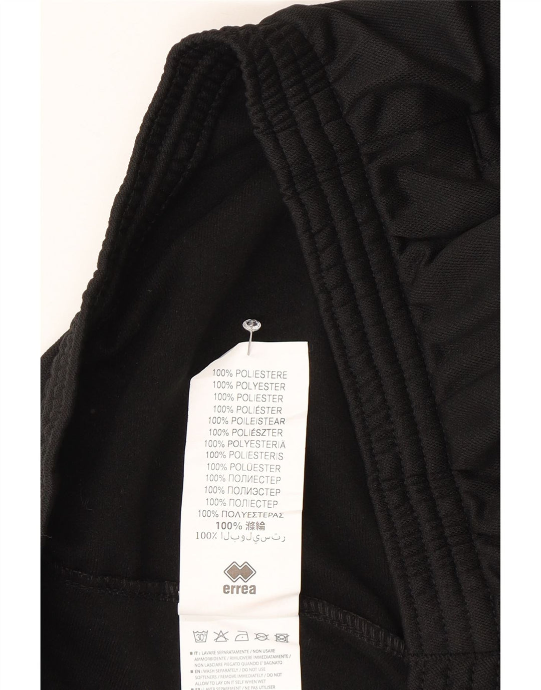 Errea Pantalon de Survêtement Homme Joggers XL Noir Polyester