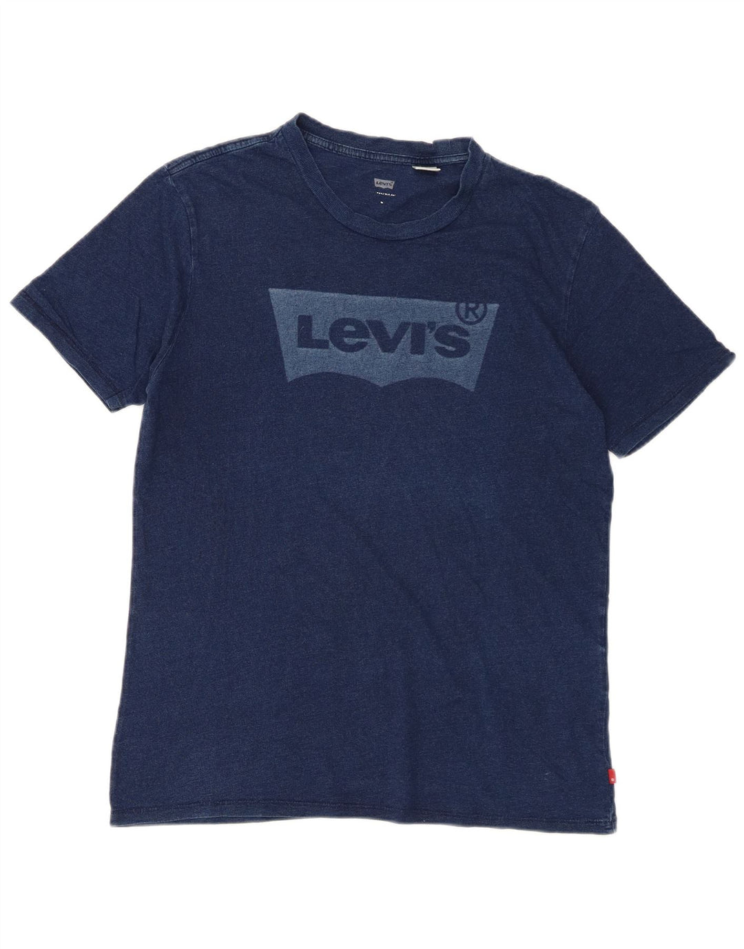 Levi's T-Shirt Graphique Homme Bleu Marine Moyen Coton
