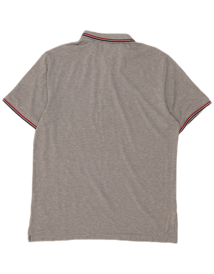 SUPERDRY Polo Homme 2XL Gris Coton