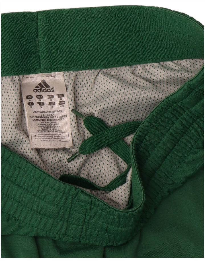 Adidas Short de Sport Celtics Homme Vert Moyen Polyester Colorblock