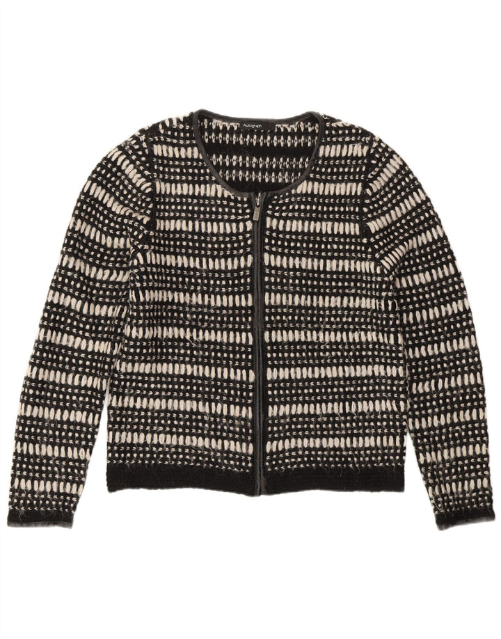 Marks & Spencer Pull cardigan autographe pour femme UK 14 Noir moyen