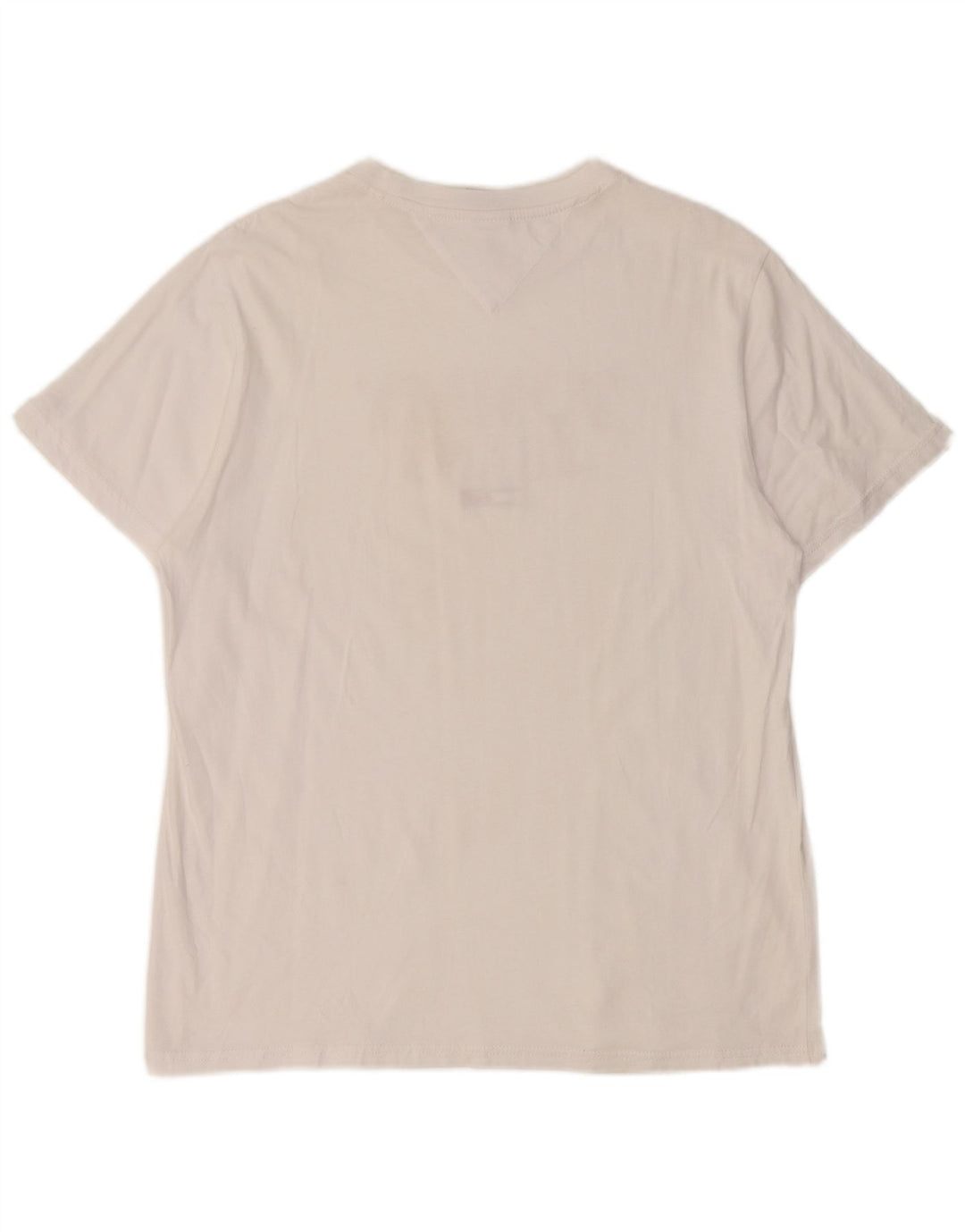 Tommy Hilfiger T-shirt graphique pour femme UK 14 Blanc moyen
