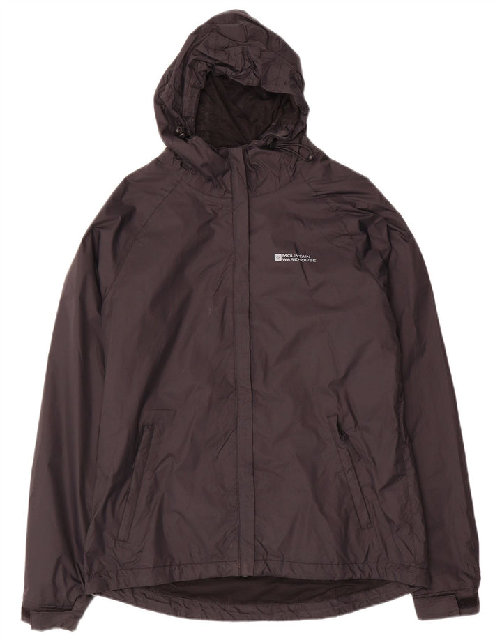 Mountain Warehouse Veste de pluie surdimensionnée à capuche pour femme UK 10 Small Noir