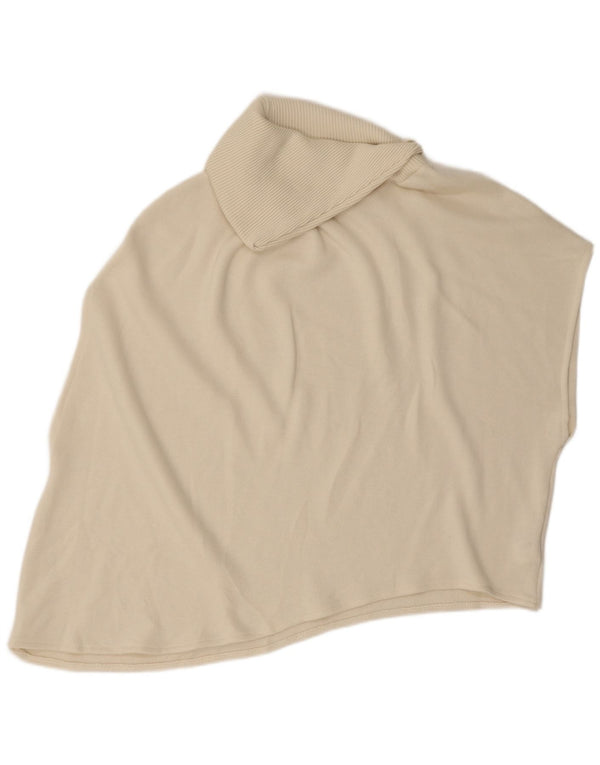 Zara Débardeur asymétrique surdimensionné pour femme UK 16 Large Off White