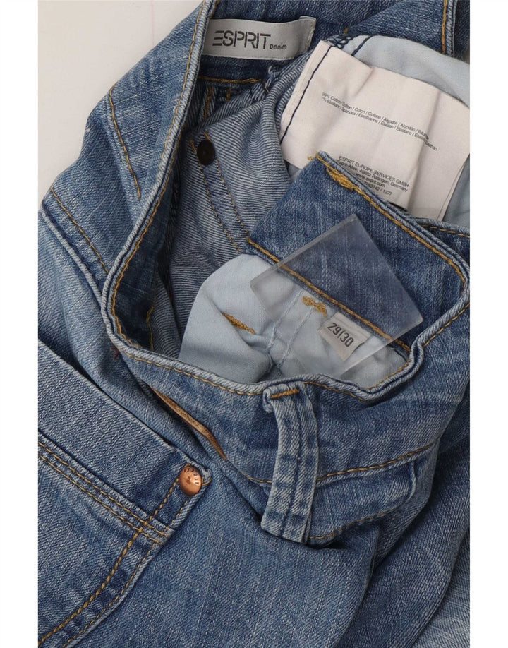 Esprit Jean Bootcut Femme W29 L30 Bleu Coton