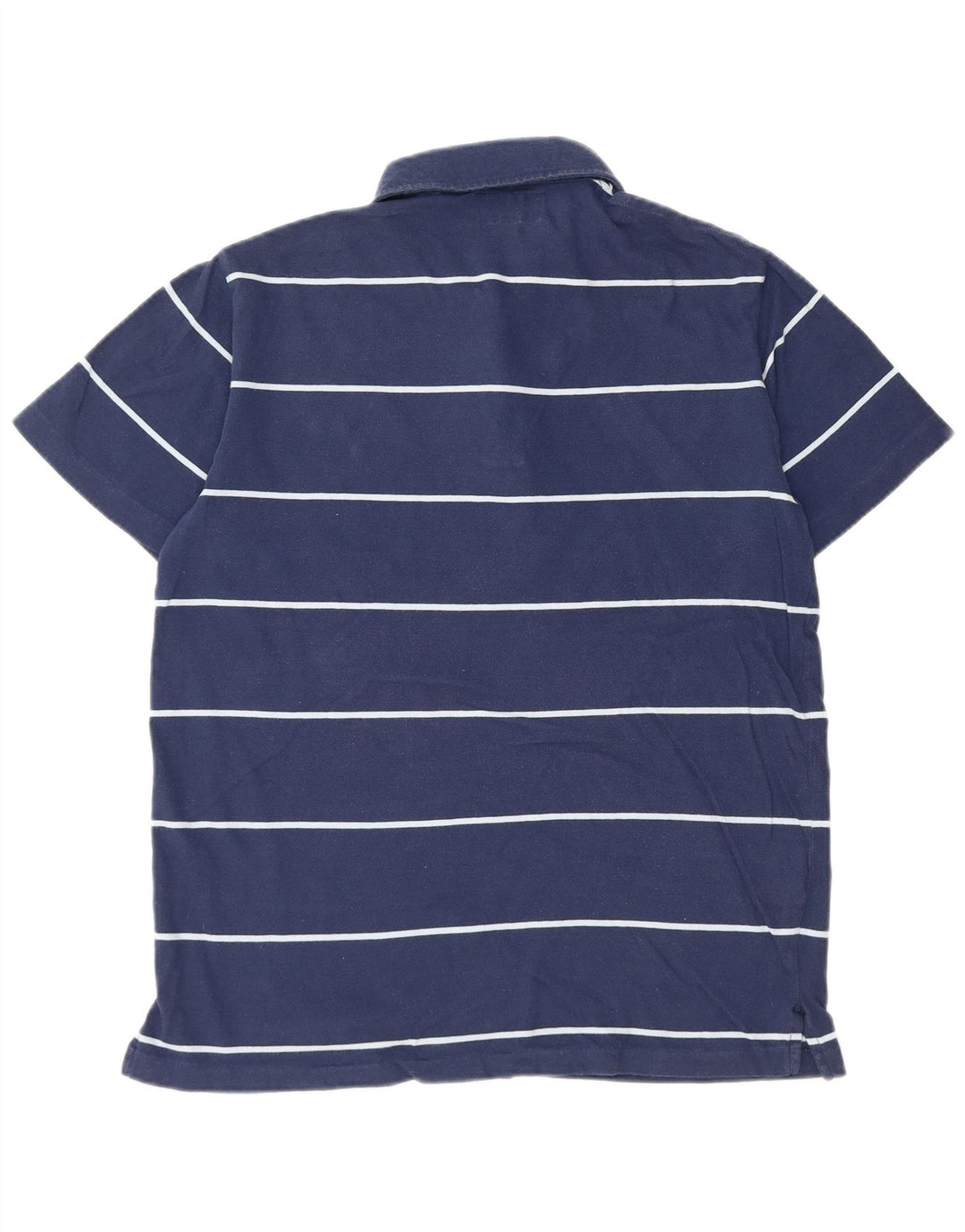 American Eagle Polo Homme Petit Coton Rayé Bleu Marine