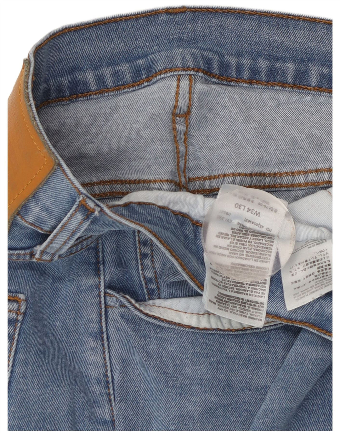 Levi's Jean Slim Homme W34 L30 Bleu Coton