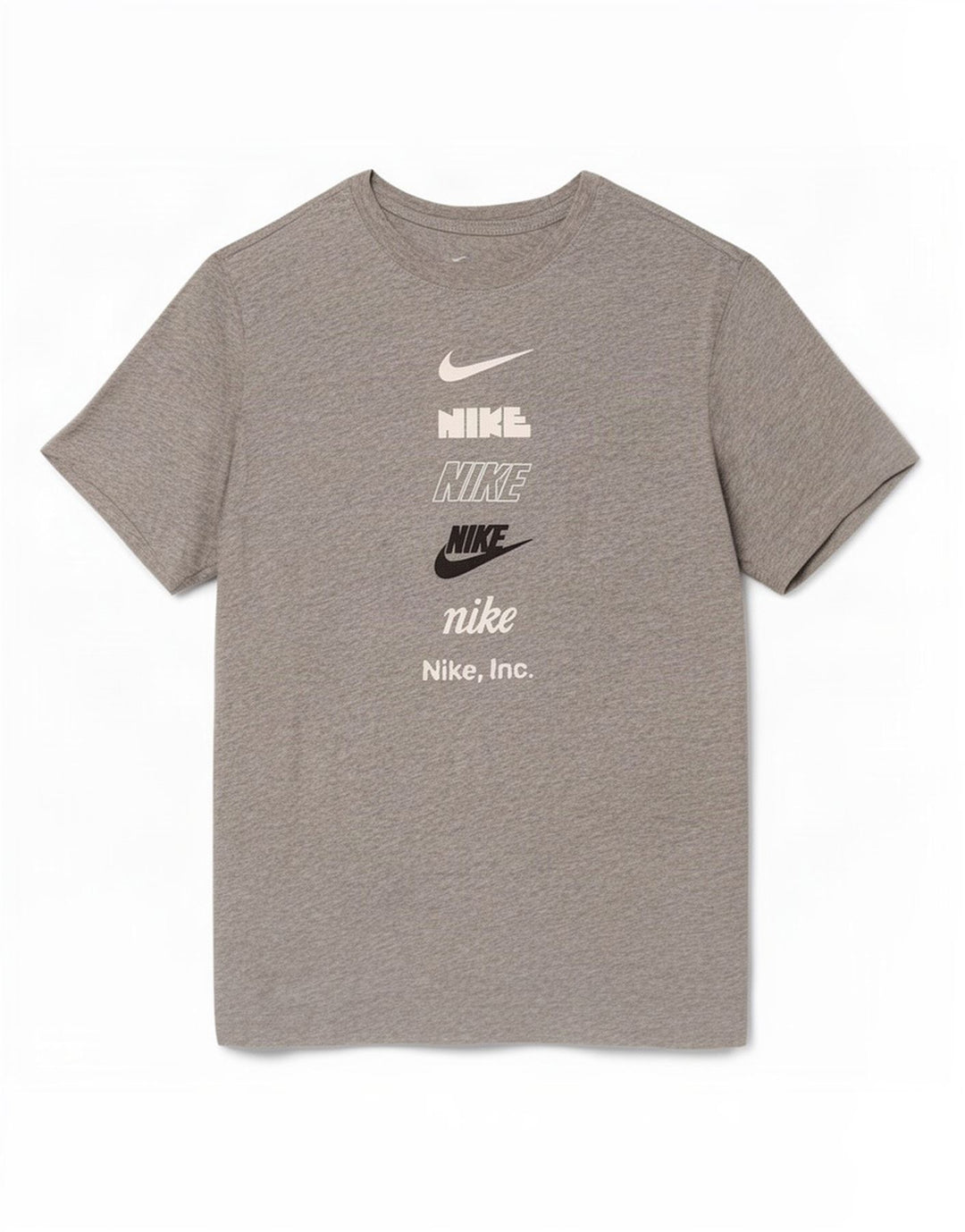 Nike T-shirt graphique pour homme Petit gris moucheté