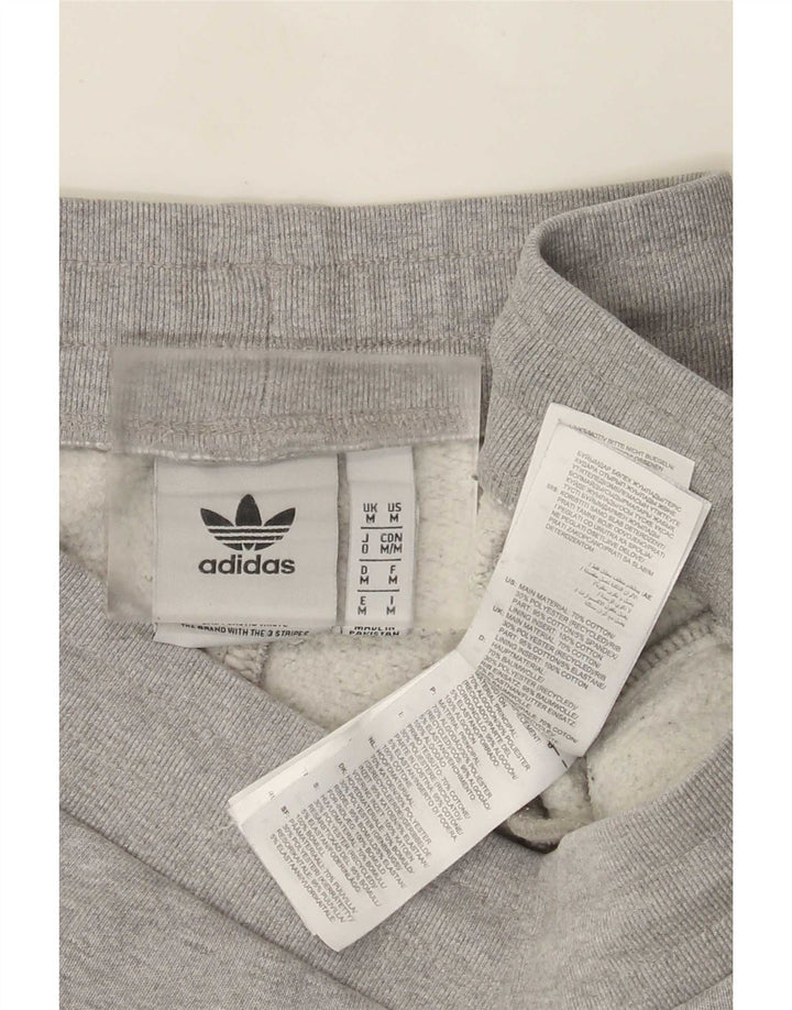 Adidas Pantalon de survêtement pour homme en coton gris moyen
