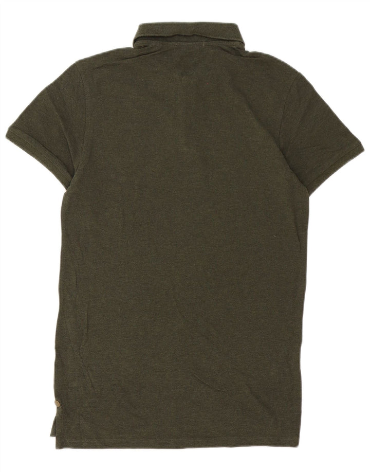 Scotch & Soda Polo Homme Vert Moyen Coton